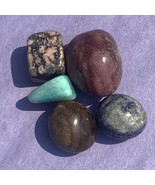 Assorted Polished Gemstones of 5 Evolve Mala - $551.78 MXN