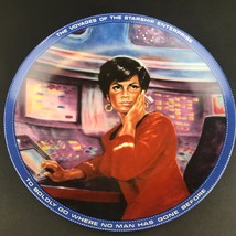Star Trek UHURA Limited Edition Plate From Ernst The Hamilton Collection Nichols - $19.78