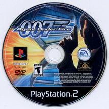 007 Agent Under Fire Sony PlayStation PS2 Video Game DISC ONLY spy action fps - £5.97 GBP