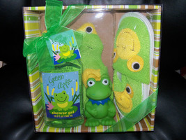 Children&#39;s Green Apple Bath Set NEW - £21.06 GBP