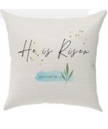 Bible Verse Throw Pillow Cover Case, Christian Religious - He is Risen -... - €14,54 EUR