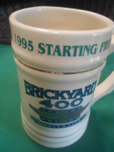 NASCAR Mug- 1995 Starting Lineup BRICKYARD 400 Aug.5,1995  6&#39; - £5.89 GBP