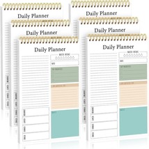 6 Pcs To Do List Notepad Daily Planner to Do 30 Sheets/Pcs 7.87 x 5.12 Inch - $16.63