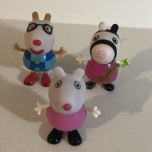 Peppa Pig Figures Lot Of 3 Toys T8 - £7.00 GBP