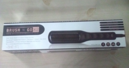 She Beyond The Beauty Brush N Go X2-CERAMIC Heat Brush STRAIGHTNER-NEW-SEALED - £116.02 GBP