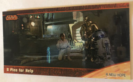 Star Wars Widevision Trading Card 1997 #6 A Plea For Help - $2.48