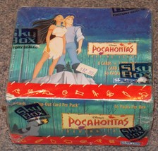 1995 Skybox Disney Pocahontas New Factory Sealed Full Box Of 36 Packs of Cards - £39.73 GBP