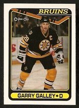 Boston Bruins Garry Galley RC Rookie Card 1990 O-Pee-Chee OPC Hockey Card #331 - £0.39 GBP
