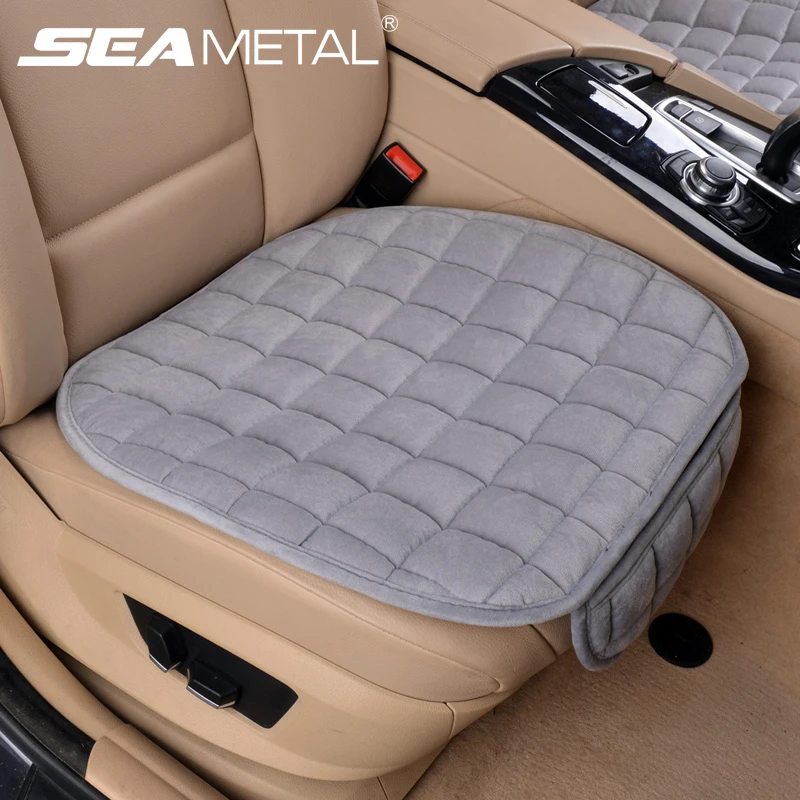 SEAMETAL Car Seat Cover Winter Warm Seat Covers Universal Interior Auto Seat - £12.57 GBP+