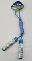 LL) Blue 7ft Children's Jump Rope Plastic Hologram Handles - $5.93