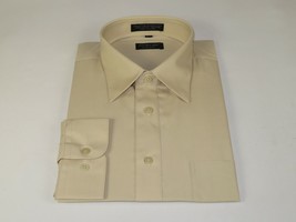 Men&#39;s Milani dress shirt soft cotton Blend easy wash business Long sleev... - £19.98 GBP