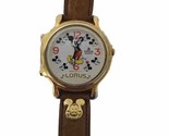 Lorus Watch 2 Tune Musical Mickey Mouse Disney V422-0010 Vtg Needs Battery - $15.79