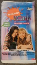 Nickelodeon iCarly Topps Trading Cards Pack Sealed New - $34.65