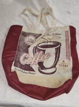Whole Foods Market Reuseable Tote Coffee Austin Texas Rich Robust - £7.98 GBP