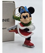Vintage Disney Grolier Ice Skating Minnie Mouse The Magic of Christmas O... - £15.72 GBP