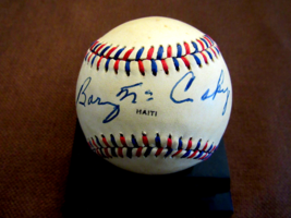 Barney Mccosky Detroit Tigers A&#39;s Signed Auto 1984 Olympic Baseball Jsa Beauty - $197.99