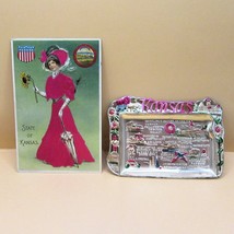 Kansas - Vintage Postcards and Ashtray from 1900’s --FREE SHIPPING - $270.72 MXN