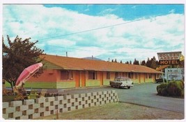 Postcard Golden Arrow Motel Okanagan Falls British Columbia BC - £3.15 GBP