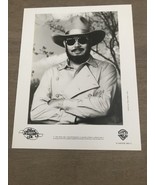 1989 Glossy Press Photo Hank Williams, Jr. with Lone Wolf Album Press Kit - $468.00 MXN