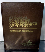 Strong’s Exhaustive Concordance Of The Bible Thomas Nelson 1979 - £14.74 GBP