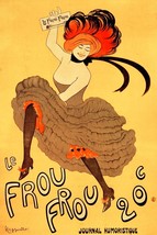 6480.Le Frou Frou Nouveau French advertisemen 18x24 Poster.Wall Art Decorative. - £22.50 GBP