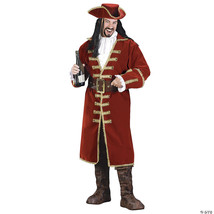 Men&#39;s captain black heart costume - $1,699.16 MXN