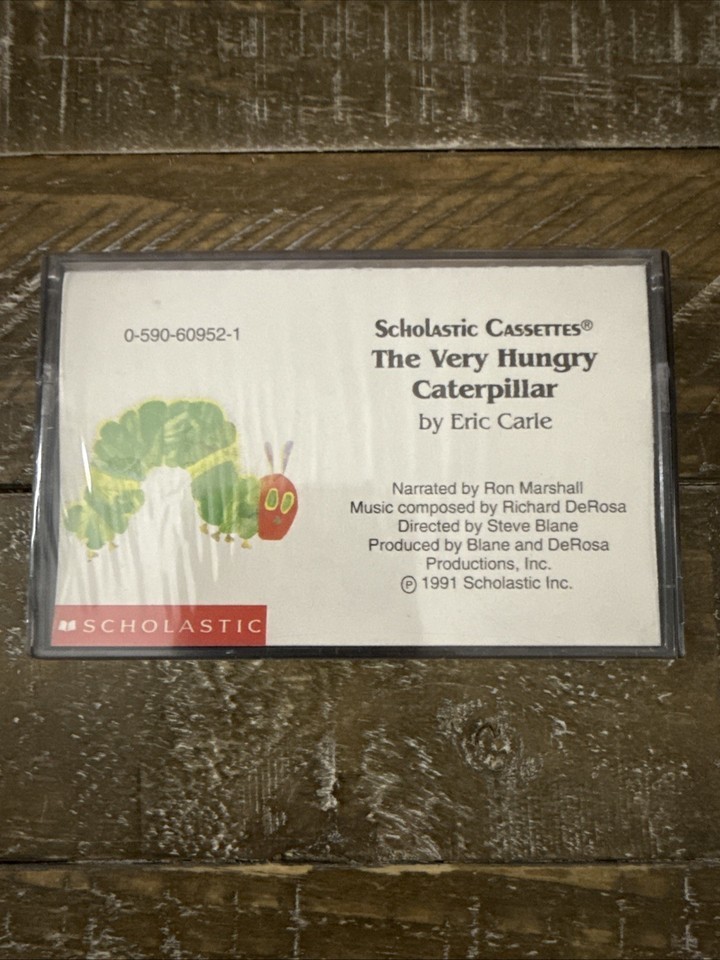 Scholastic The Very Hungry Caterpillar Audio Book On Cassette - $49.38