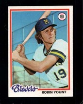 1978 Topps #173 Robin Yount Nm Brewers Uer Hof *X102702 - £8.46 GBP