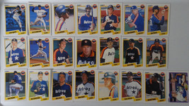 1990 Fleer Houston Astros Team Set of 22 Baseball Cards Missing #227 Darwin - £2.35 GBP