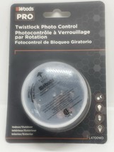 Woods PRO L4700 Outdoor Twist-To-Lock Light Control with Photocontrol Pl... - $199.16 MXN