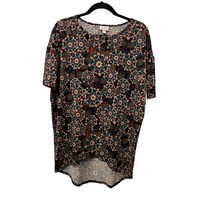 LuLaRoe Women&#39;s XX-Small Blouse Irma Floral Casual Tunic Shirt Top XXS L... - $4.90