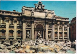 Italy Postcard Roma Rome Trevi Fountain  - £2.31 GBP