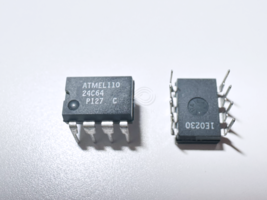 3PCS AT24C64-10PI-2.7 24C64 ATMEL 2-Wire Serial EEPROM 64Kbit 8Kx8 2.7V ... - $4.00