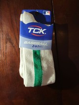 TCK Baseball 2 N 1 Medium Kelly Green Stirrup Socks - £12.52 GBP