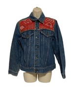 Vintage Levi’s Denim Custom Jacket 70505-0217 Size 40 USA Eagle Womens - $85.49