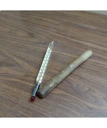 OLD Easy Reading Floating Glass Dairy Farm Thermometer Made in Germany - €12,14 EUR