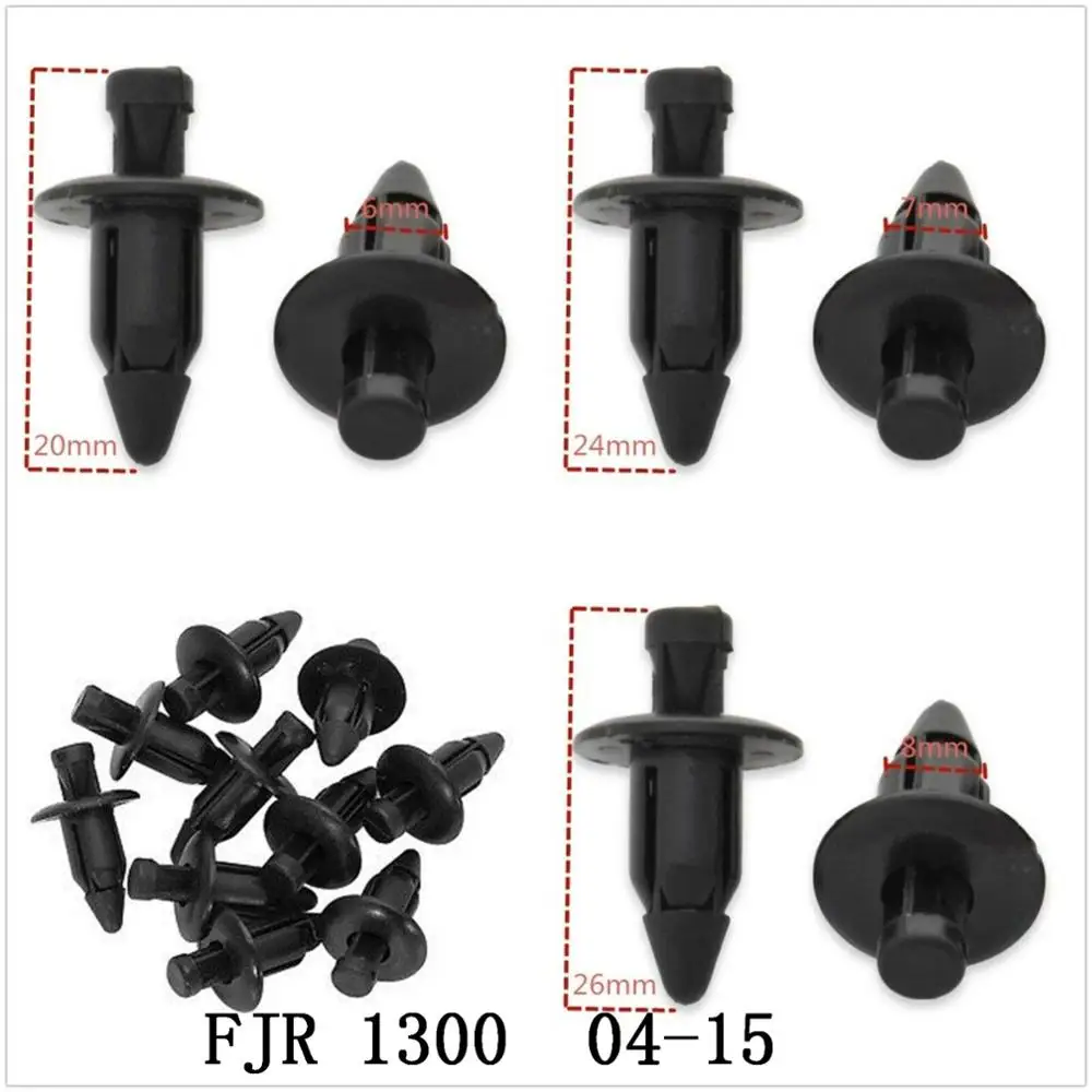 Fairing Bolts Kit Bodywork Plastic Expansion Screw Spike Bolts Nuts Fit        F - £104.77 GBP