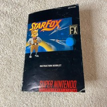 *Manual Only* SNES Super Nintendo StarFox Star Fox FX *Replacement* OEM - £2.74 GBP
