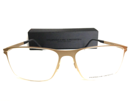 New PORSCHE DESIGN P 8256 P8256 B 55mm Silver Men&#39;s Eyeglasses Frame Italy - £151.86 GBP
