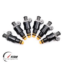 6 x fuel injectors for BMW E23 E24 E28 E30 M3 M5 633 635 CSi fit 0280150201 - £148.03 GBP