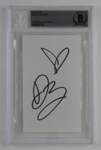 Drew Barrymore Signed Slabbed 3x5 Index Card Cut E.T. Autographed Becket... - $123.74