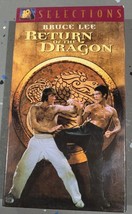 Return Of The Dragon (VHS 1973, 1997 20Th Century Fox) Bruce Lee~Chuck Norris - £3.15 GBP