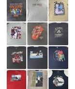 Graphic T-Shirt Lot Womens L Vintage Modern Joblot DIY Craft Upcycle Mus... - $581.52 MXN