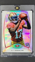 2012 Topps Platinum #111 A.J. Jenkins RC AJ Rookie 49ers Card *Great Condition* - £1.53 GBP