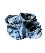 Crocs Classic Marbled Tie Dye Size C 6 Kids Unisex Toddler Black And White - $373.45 MXN
