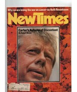 VINTAGE Nov 25 1977 New Times Magazine Jimmy Carter - £7.89 GBP