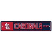 St. Louis Cardinals 3.75&quot; by 19&quot;  Plastic Street Sign - MLB - $14.54