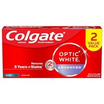 Colgate Optic White Advanced Teeth Whitening Toothpaste, 2% Hydrogen Per... - $27.42