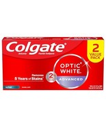 Colgate Optic White Advanced Teeth Whitening Toothpaste, 2% Hydrogen Per... - $504.95 MXN