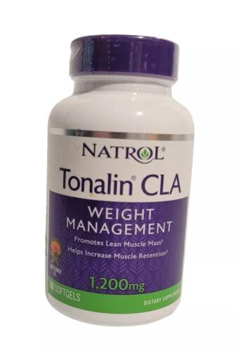 Natrol TONALIN CLA 1200mg 90 Softgels Burn Fat Weight Loss ANTIOXIDANT 05/2024 - $18.80